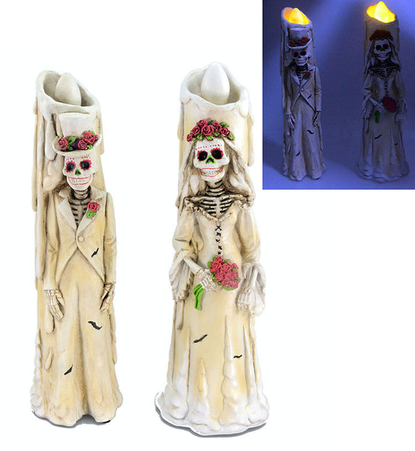 Decoración Halloween con Luces LED - Collar Calavera, Velas y Luces Decorativas - Image 6