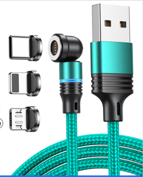 Cable de Carga Magnético 3 en 1 con Rotación 540° - Image 28