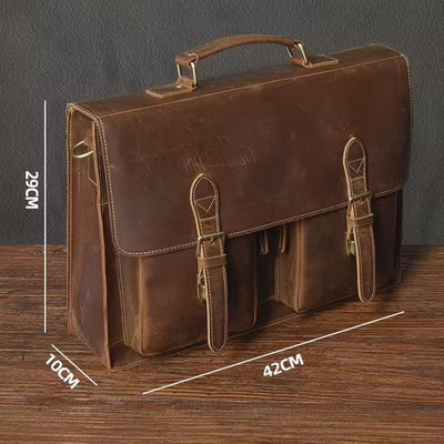 Bolso Crossbody Ejecutivo en Cuero Genuino Premium - Image 3