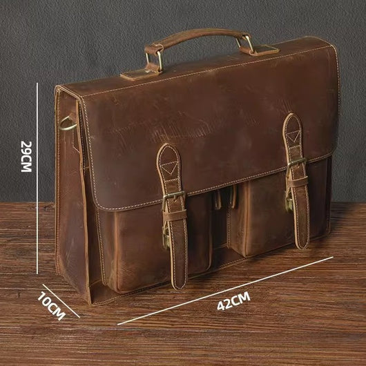 Bolso Crossbody Ejecutivo en Cuero Genuino Premium - Image 3