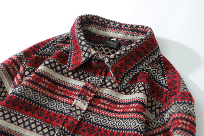 Camisa de Cuadros Gruesa para Hombre - Abrigo Perfecto para Otoño e Invierno - Image 8