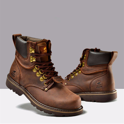 Botas de Trabajo de Cuero Premium con Caña Alta - Image 5