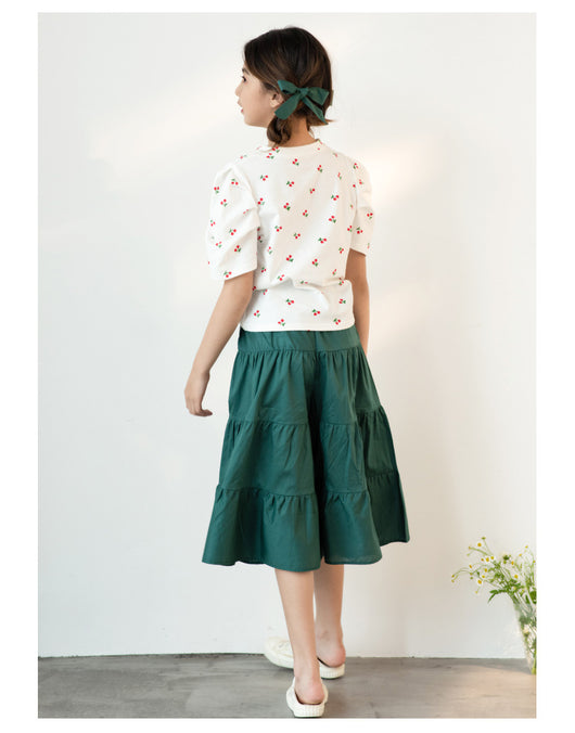 Conjunto de Culotes Morandi para Niñas y Adolescentes - Estilo Coreano Casual - Image 7