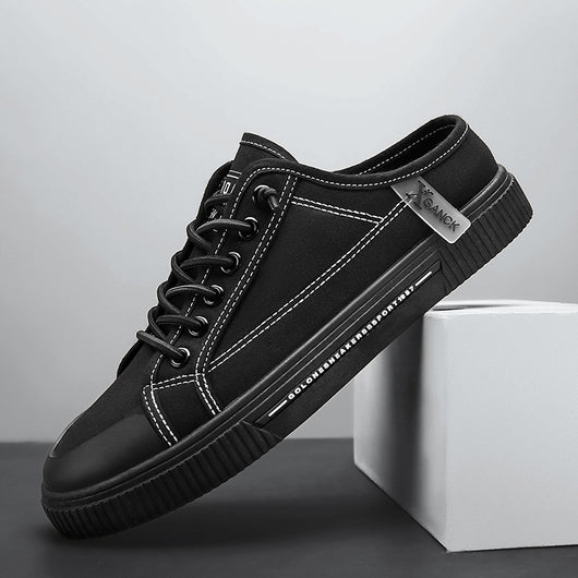 Tenis Casuales Versátiles para Hombre sin Talón de Lona - Image 7