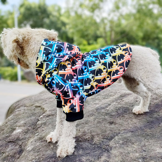 Sudadera Estampada con Letras para Mascotas - Image 11