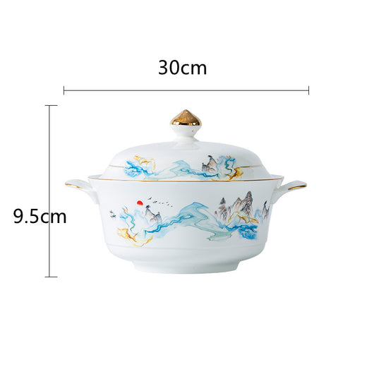 Juego de Vajilla de Porcelana Nórdica Premium para el Hogar - Image 11