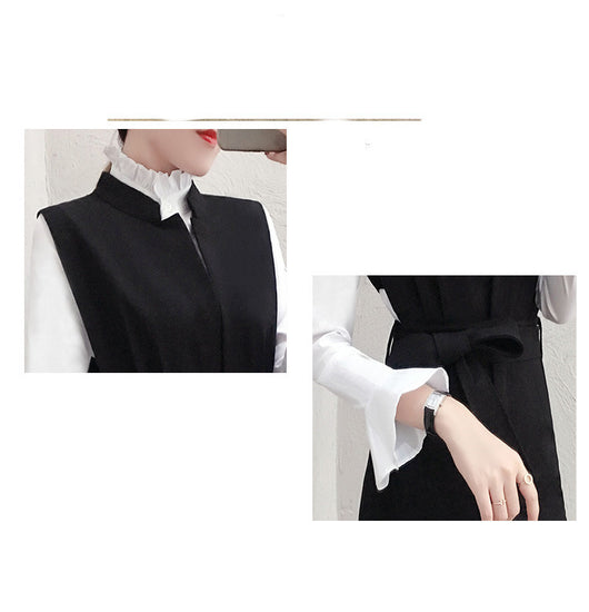Conjunto Ejecutivo: Falda y Blusa Profesional de Dos Piezas - Image 11