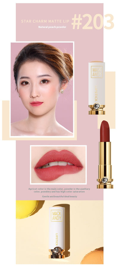 Kit de 5 Labiales Macaron Diamond Velvet - Colores Intensos y Larga Duración - Image 19