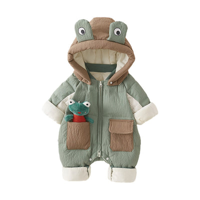 Mono Acolchado para Bebé Niño Invierno con Forro Polar - Image 5