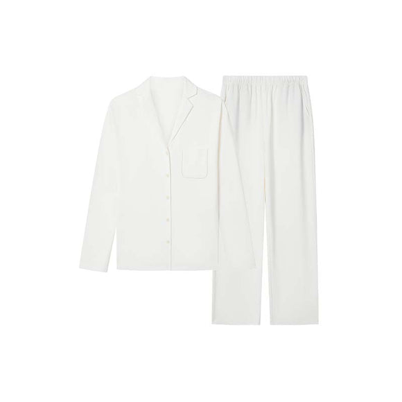 Pijama de Pareja en Algodón Modal Cloud - Conjunto Cómodo