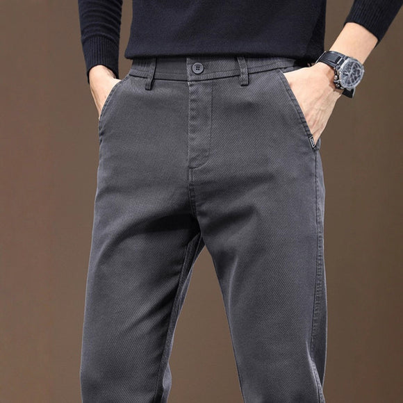 Pantalones Casuales Rectos para Hombre Chaolunbu - Corte Clásico y Cómodo