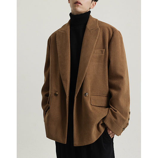 Saco de Pana Gruesa Combinada para Hombre - Image 8