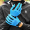 Long Cycling Gloves with Shock Absorption and Touchscreen Capability