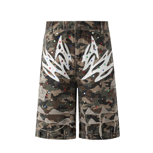 Bermudas Cargo Talla Grande en Algodón para Hombre - Verano - Image 2