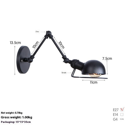 Lámpara LED de Pared Articulada para Estudio y Dormitorio - Image 32