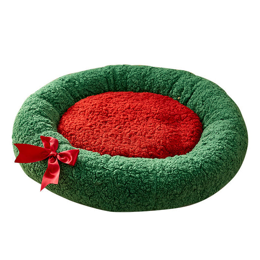 Cama Nido Navideño para Gatos y Perros Pequeños - Bolsa Térmica Semiencerrada - Image 4
