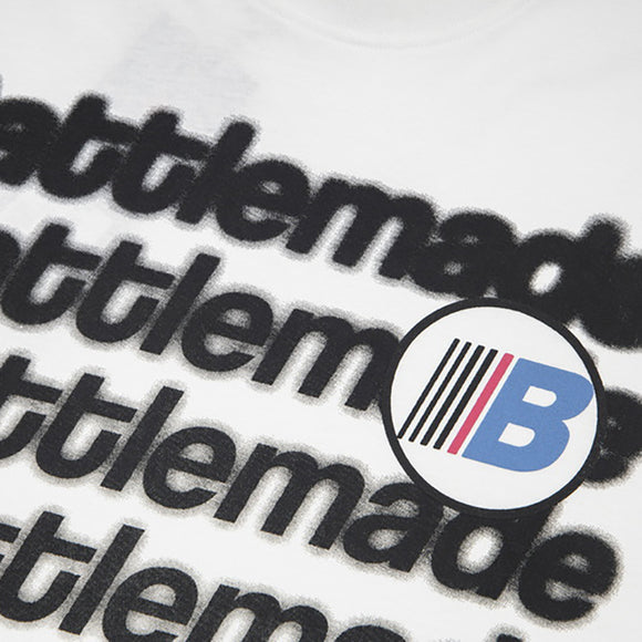 Camiseta Unisex con Estampado de Letras - Manga Corta