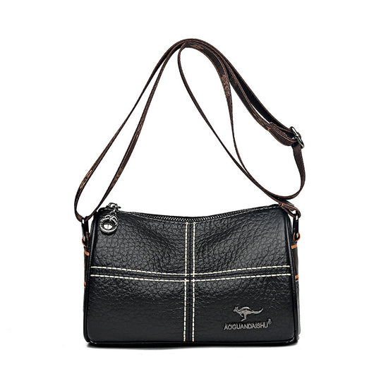 Bolso de Cuero Genuino para Mujer con Costuras Artesanales - Image 7