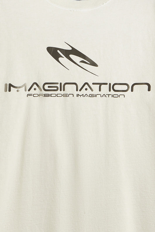 Camiseta Holgada Lavada Efecto Brillante para Hombre - Image 8