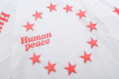 Playera Manga Larga Estrellas Estampado Espuma para Hombre - Image 14