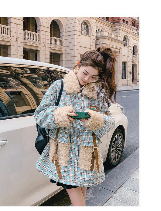 Abrigo de Invierno para Mujer en Lana de Cordero - Image 3