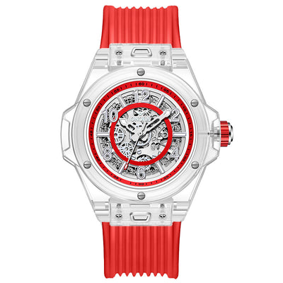 Reloj Automático Mecánico para Hombre Resistente al Agua con Esfera Transparente - Image 13