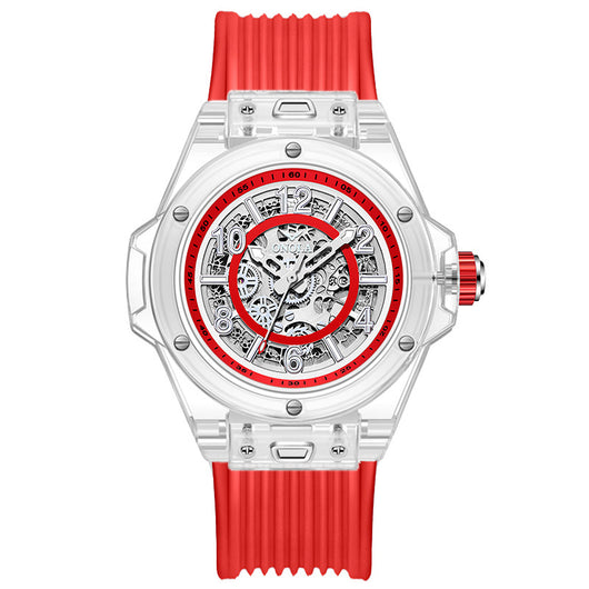 Reloj Automático Mecánico para Hombre Resistente al Agua con Esfera Transparente - Image 13