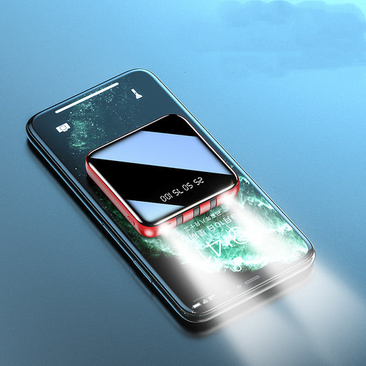 Banco de Energía con Pantalla LCD y Cable Triple para Tres Teléfonos - Image 5