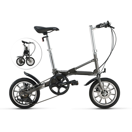 Bicicleta Plegable Ultra Compacta 14 Pulgadas - Portabilidad Instantánea - Image 17