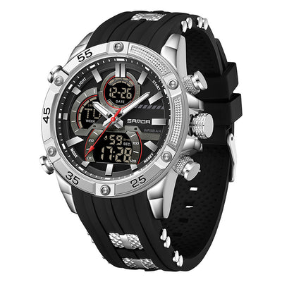 Reloj Electrónico Multifuncional para Hombre Resistente al Agua con Luz Nocturna y Alarma - Image 11