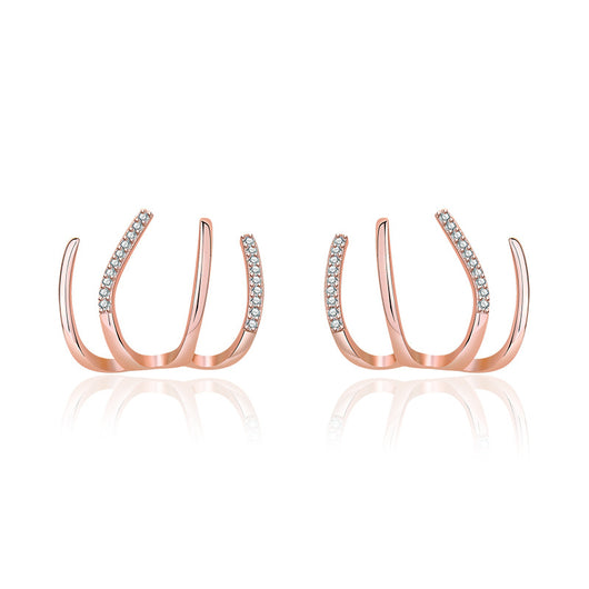 Aretes Clásicos de Zirconia y Plata S925 - Image 22