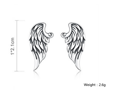Aretes de Plata 925 con Alas - Diseño Creativo para Mujeres - Image 6