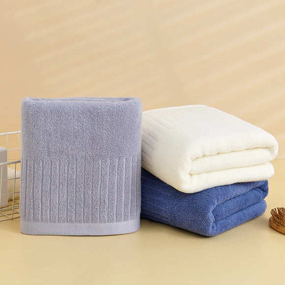 Toalla de Baño 100% Algodón Premium Gruesa Absorbente sin Pelusa
