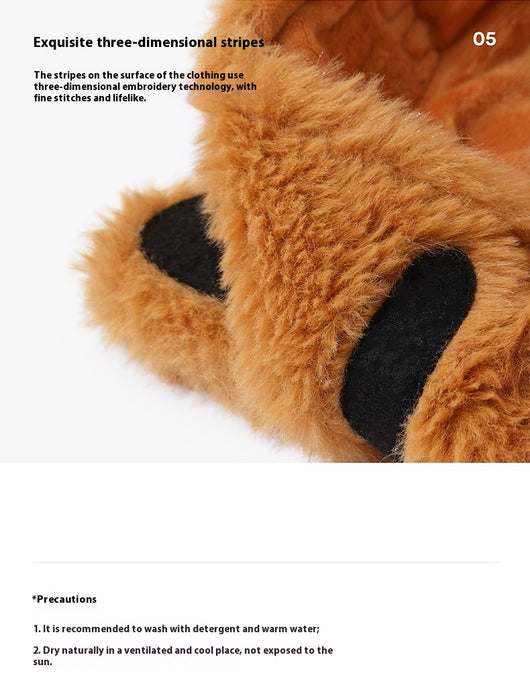 Capa Acolchada de Felpa para Perros Pequeños - Image 11