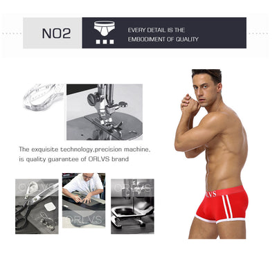 Bóxers de Cintura Media Transpirables para Hombre - Image 7