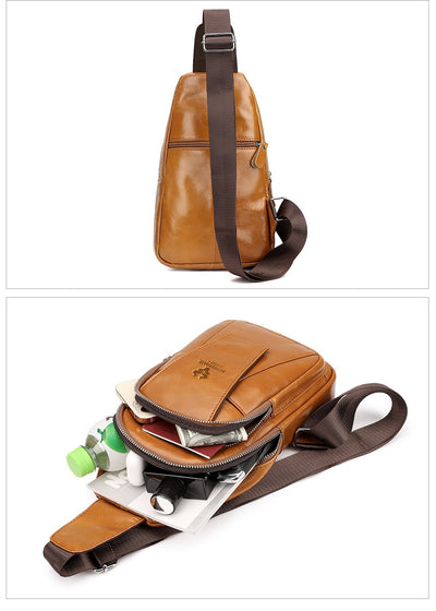 Bolso de Hombro en Cuero Vacuno Completo para Trabajo y Viajes - Image 7