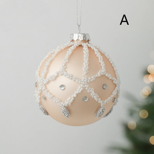 Bola de Navidad Decorativa de Vidrio Soplado - Adorno Artesanal para Árbol - Image 2