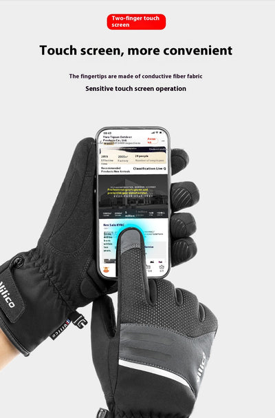 Guantes Térmicos Antideslizantes de Terciopelo Resistente - Image 9