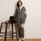 Conjunto de Pantalón y Suéter de Cachemira para Mujer