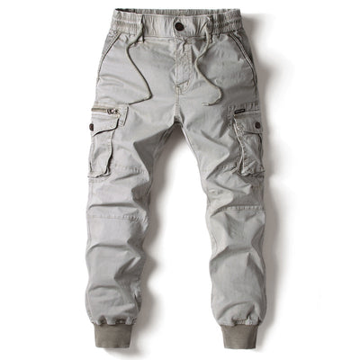 Pantalones de Trabajo Slim Fit Multibolsillos para Hombre - Image 8