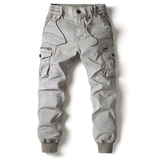 Pantalones de Trabajo Slim Fit Multibolsillos para Hombre - Image 8