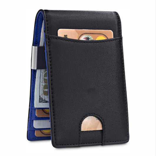 Cartera RFID para Hombre en Cuero Genuino - Protección Contra Robo de Datos - Image 4