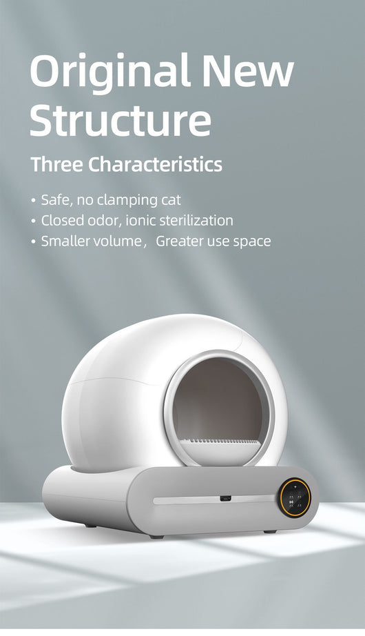 Arenero Automático Inteligente para Gatos con Tecnología de Limpieza Automática - Image 6