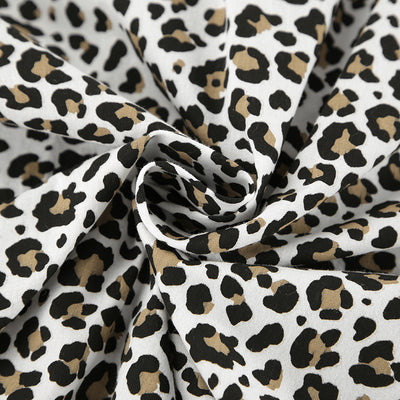 Blusa Leopardo con Volantes Manga Larga para Mujer - Image 26