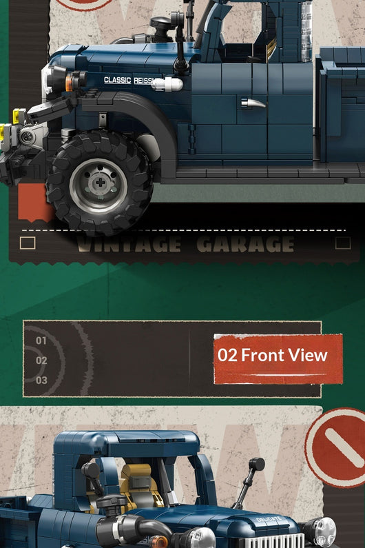 Juego de Bloques de Construcción Estilo Retro - Image 14
