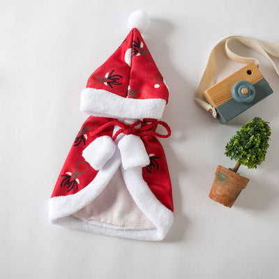 Capa de Caperucita Roja para Gatos - Disfraz Navideño - Image 6