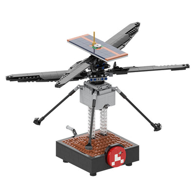 Helicóptero de Marte Compatible con Bloques de Construcción Modulares MOC-51015 - Image 8