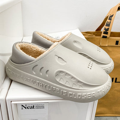 Pantuflas Shark Invierno - Zapatillas Suaves Antideslizantes para Casa - Image 6