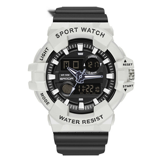 Reloj Deportivo Digital Dual Display Pantalla Grande Luminoso Resistente al Agua Unisex - Image 5