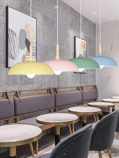 Lámpara Colgante Minimalista Personalizable para Restaurantes - Image 34